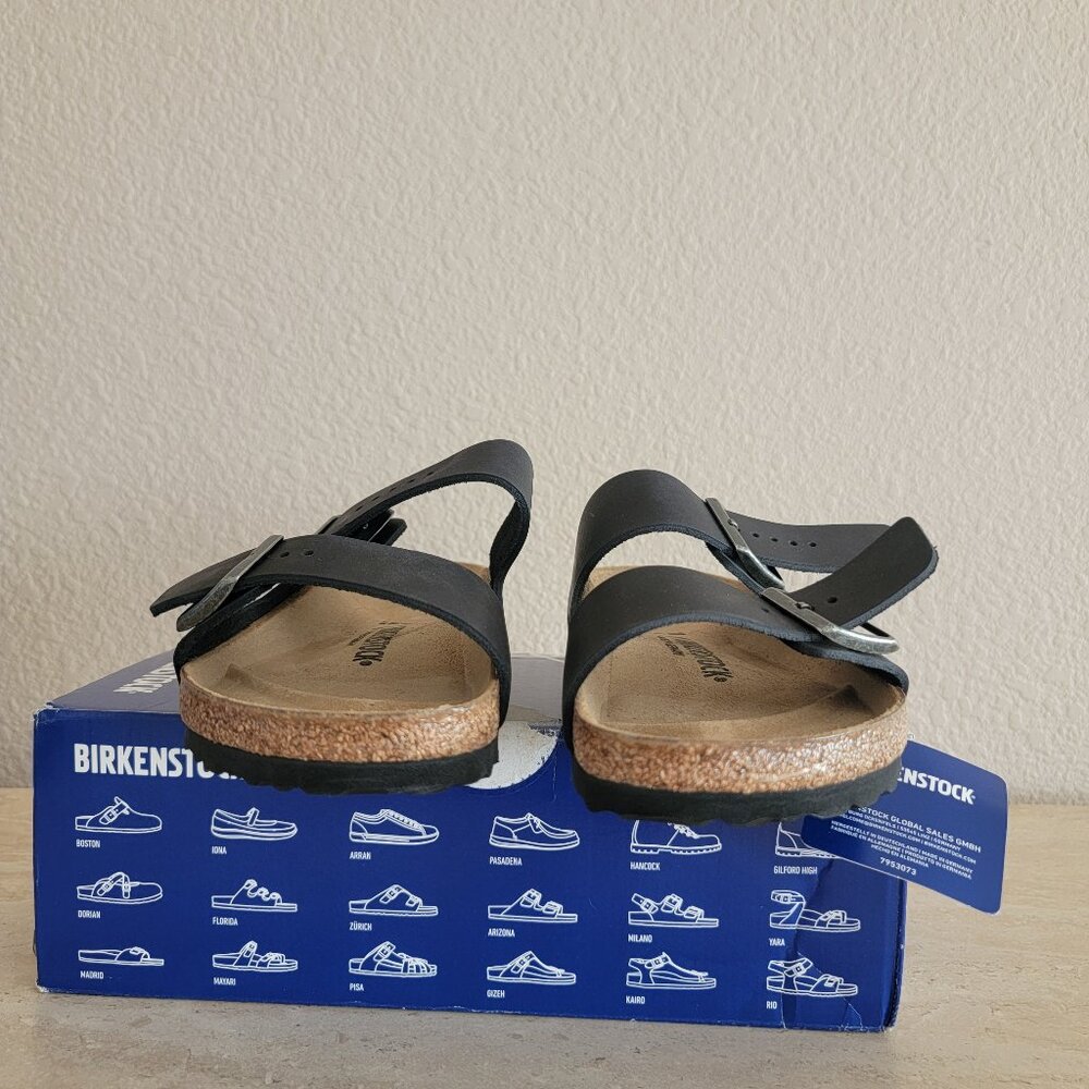 Birkenstock Arizona BS Black Sandals NIB - Picture 5 of 6